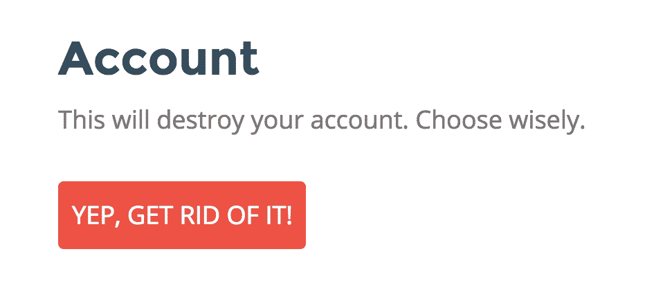 WP Delete User Accounts Delete Button