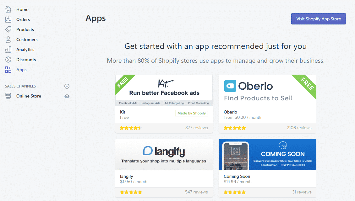 shopify apps